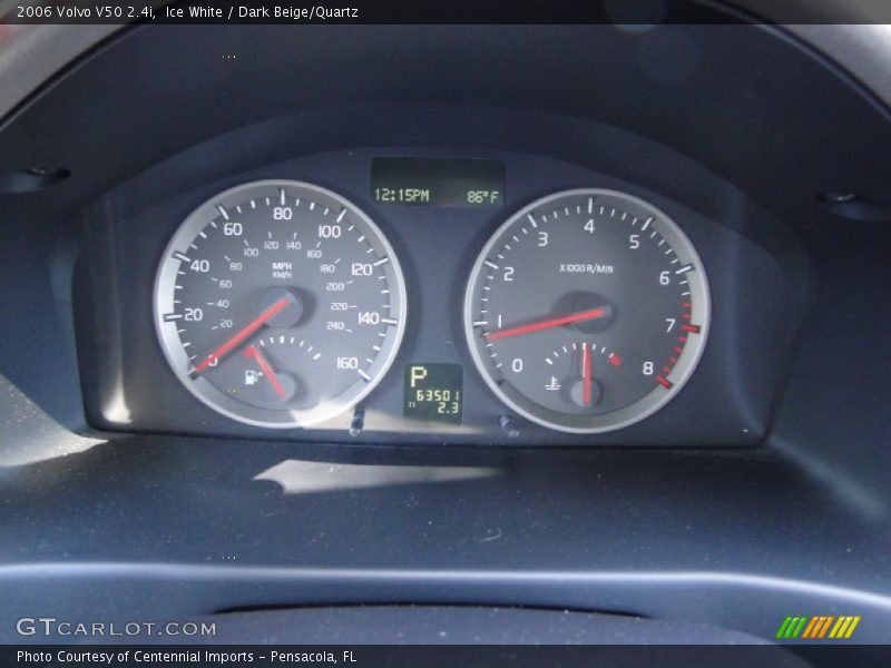  2006 V50 2.4i 2.4i Gauges