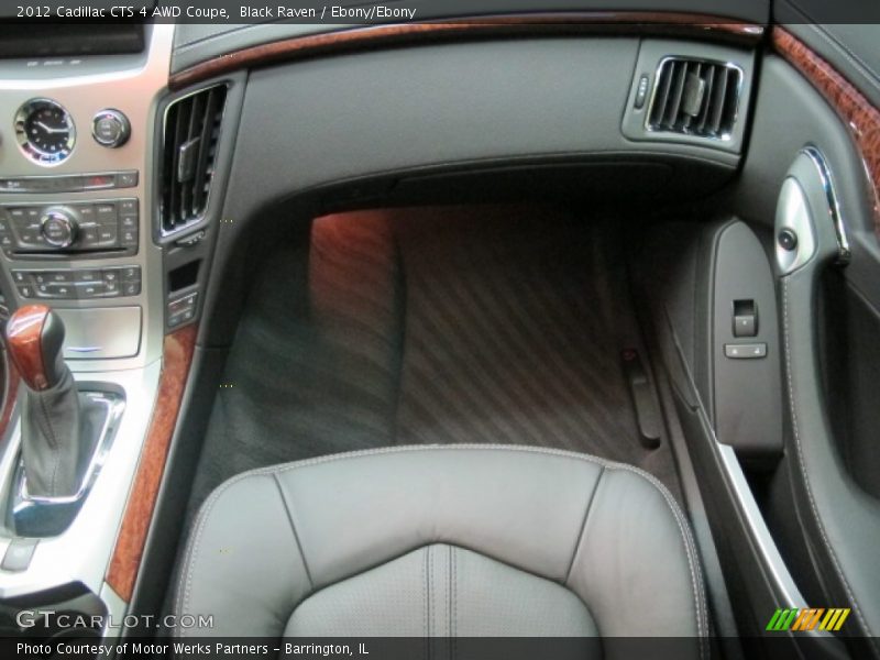Black Raven / Ebony/Ebony 2012 Cadillac CTS 4 AWD Coupe