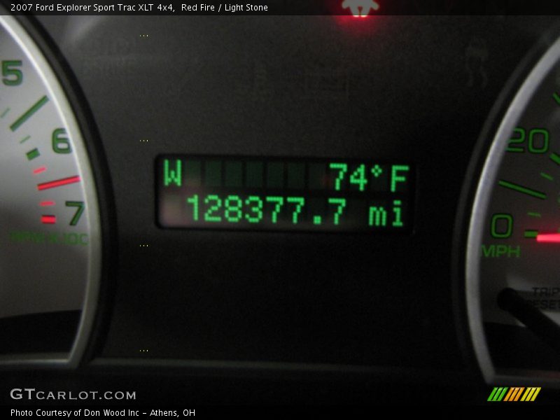 Red Fire / Light Stone 2007 Ford Explorer Sport Trac XLT 4x4