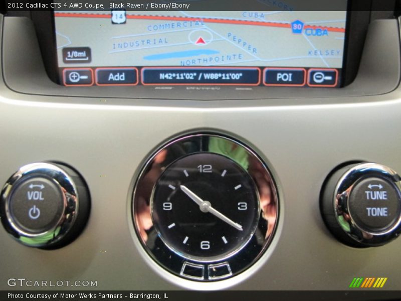 Black Raven / Ebony/Ebony 2012 Cadillac CTS 4 AWD Coupe