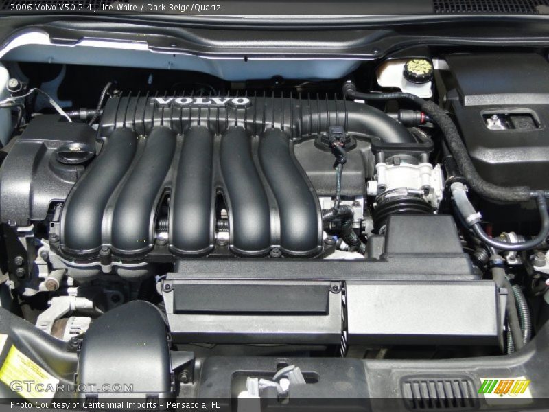  2006 V50 2.4i Engine - 2.4 Liter DOHC 20-Valve VVT 5 Cylinder
