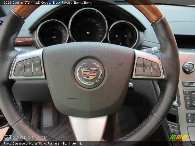  2012 CTS 4 AWD Coupe Steering Wheel