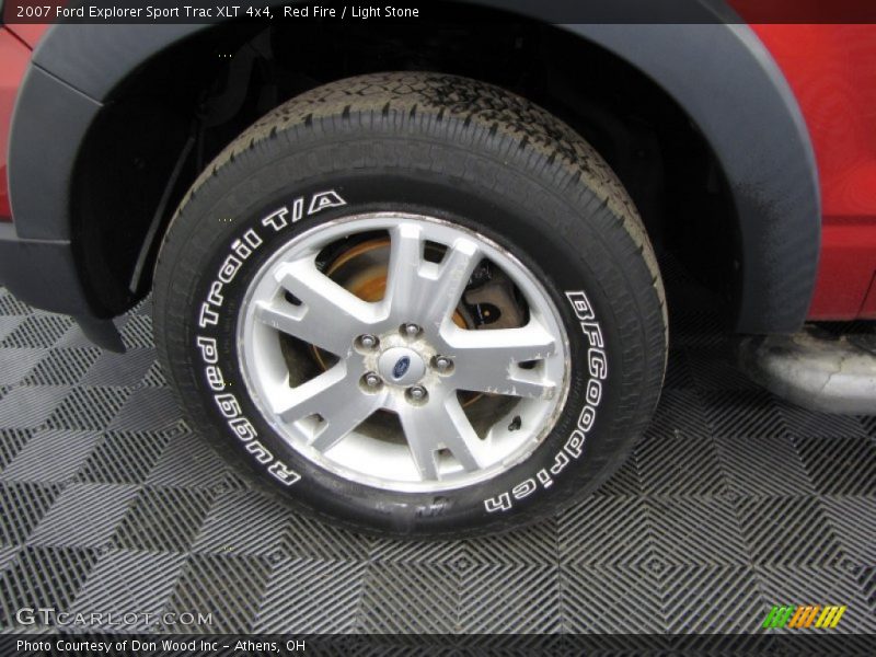 Red Fire / Light Stone 2007 Ford Explorer Sport Trac XLT 4x4