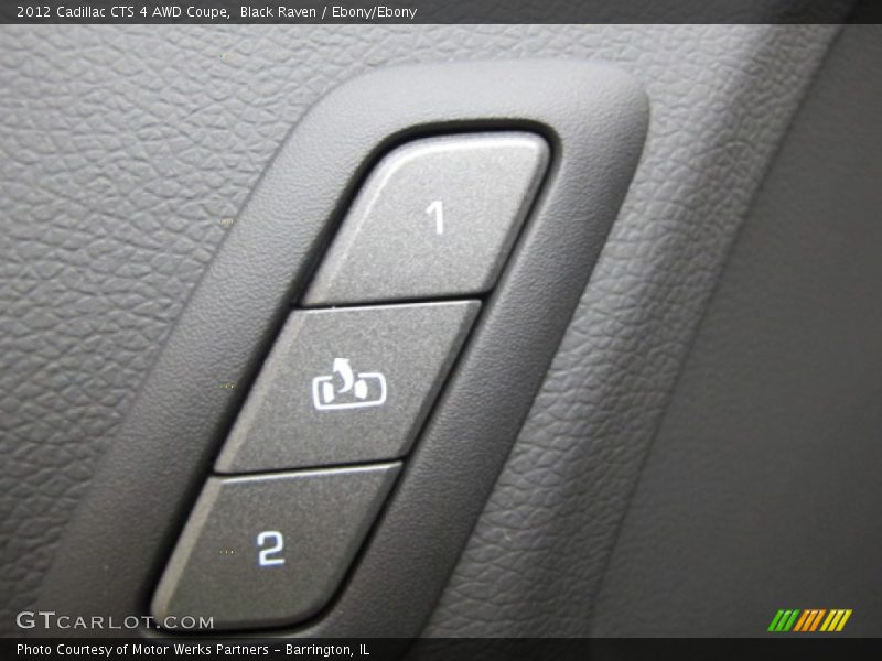 Black Raven / Ebony/Ebony 2012 Cadillac CTS 4 AWD Coupe