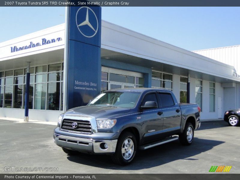 Slate Metallic / Graphite Gray 2007 Toyota Tundra SR5 TRD CrewMax