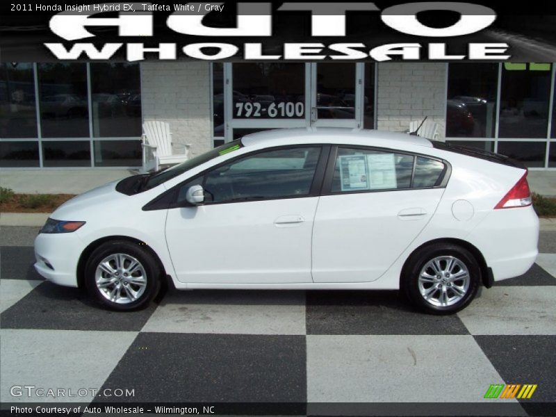 Taffeta White / Gray 2011 Honda Insight Hybrid EX