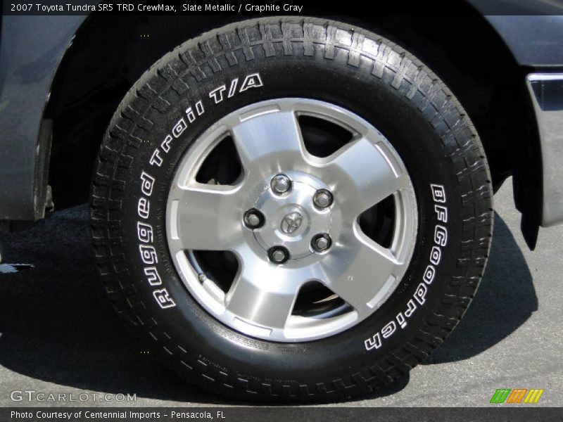 Slate Metallic / Graphite Gray 2007 Toyota Tundra SR5 TRD CrewMax