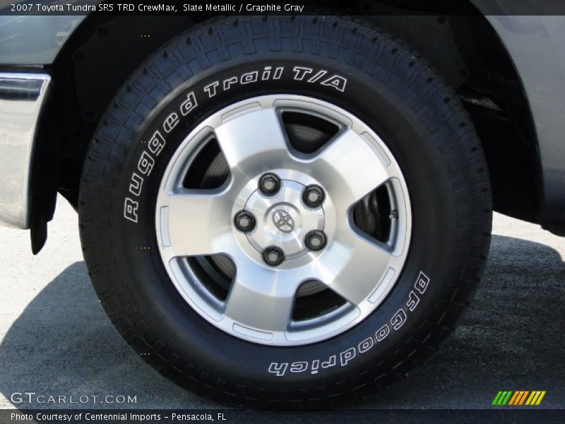 Slate Metallic / Graphite Gray 2007 Toyota Tundra SR5 TRD CrewMax
