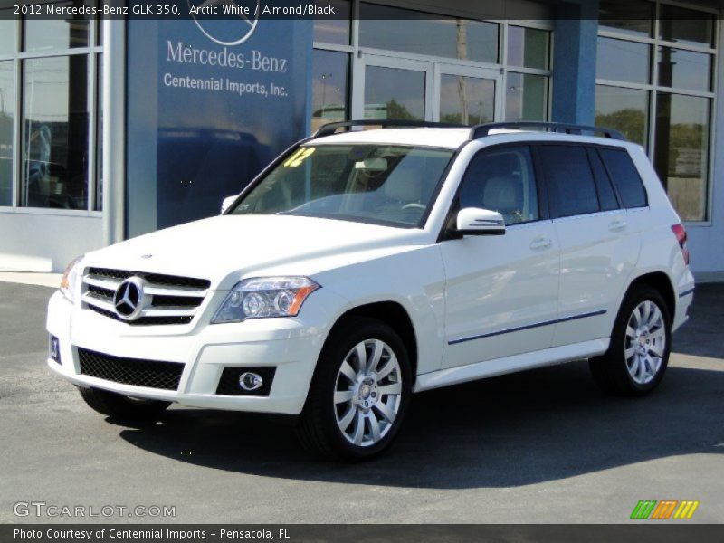 Arctic White / Almond/Black 2012 Mercedes-Benz GLK 350