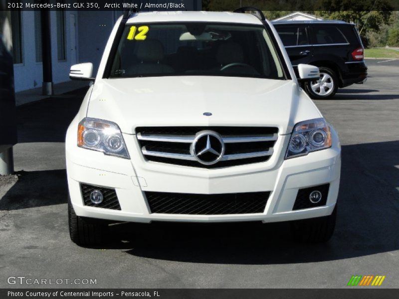Arctic White / Almond/Black 2012 Mercedes-Benz GLK 350
