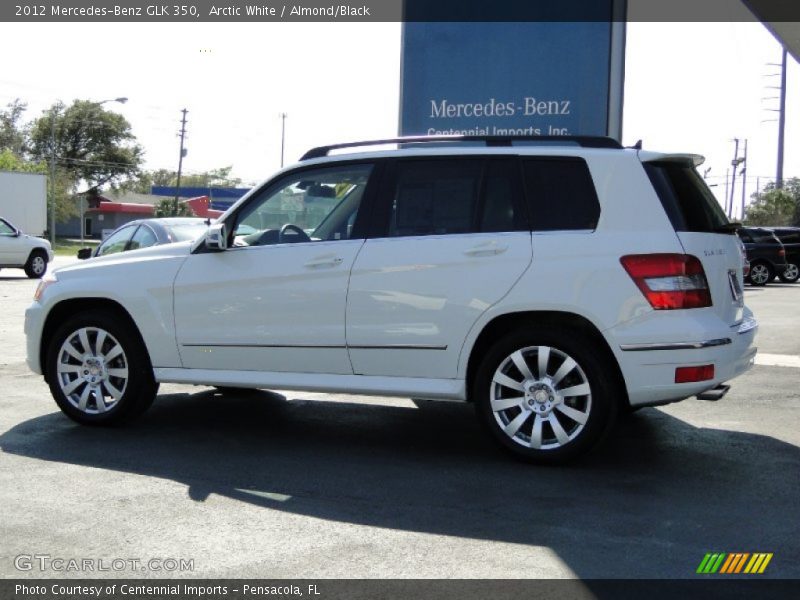 Arctic White / Almond/Black 2012 Mercedes-Benz GLK 350