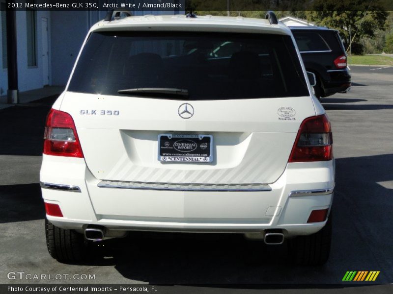 Arctic White / Almond/Black 2012 Mercedes-Benz GLK 350