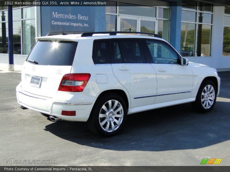 Arctic White / Almond/Black 2012 Mercedes-Benz GLK 350