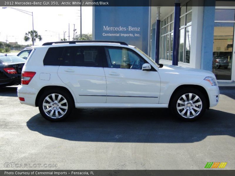 Arctic White / Almond/Black 2012 Mercedes-Benz GLK 350