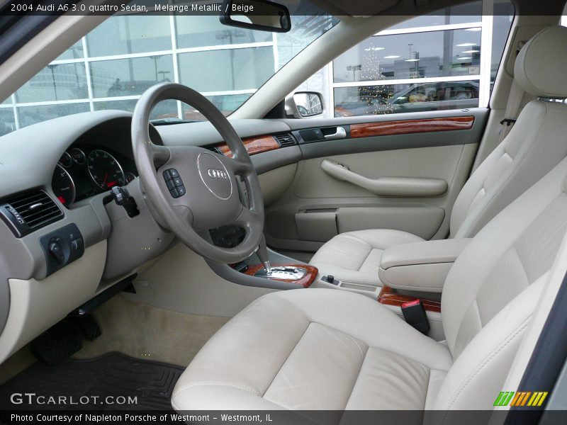 Melange Metallic / Beige 2004 Audi A6 3.0 quattro Sedan