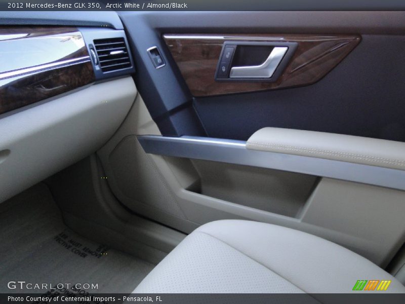 Arctic White / Almond/Black 2012 Mercedes-Benz GLK 350
