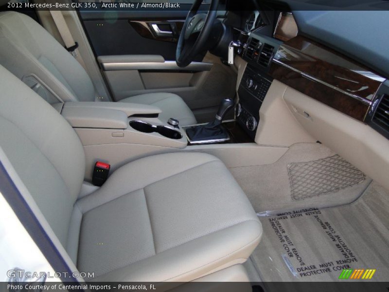 Arctic White / Almond/Black 2012 Mercedes-Benz GLK 350