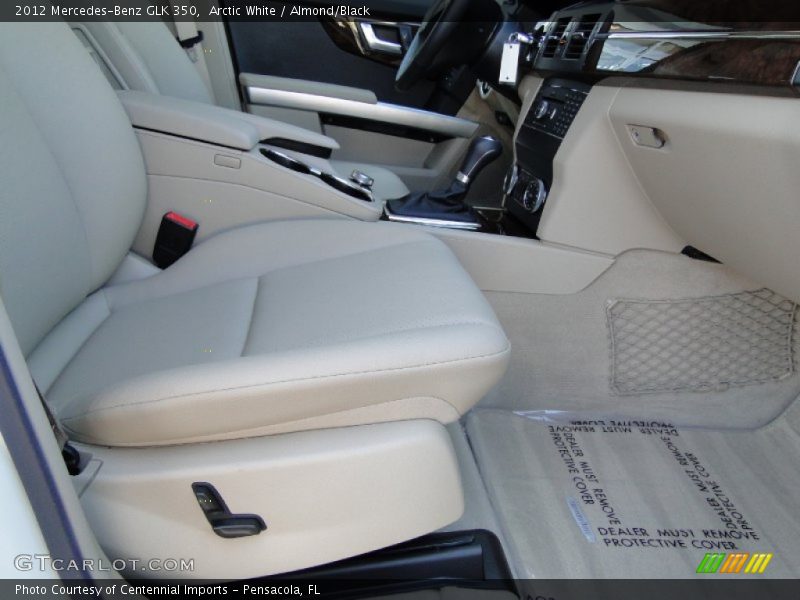 Arctic White / Almond/Black 2012 Mercedes-Benz GLK 350
