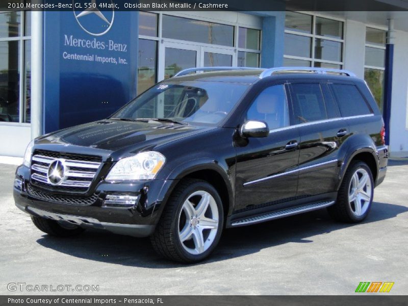 Obsidian Black Metallic / Cashmere 2010 Mercedes-Benz GL 550 4Matic
