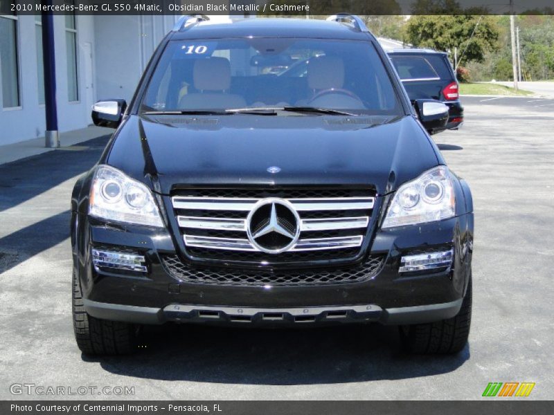 Obsidian Black Metallic / Cashmere 2010 Mercedes-Benz GL 550 4Matic