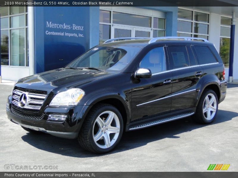 Obsidian Black Metallic / Cashmere 2010 Mercedes-Benz GL 550 4Matic