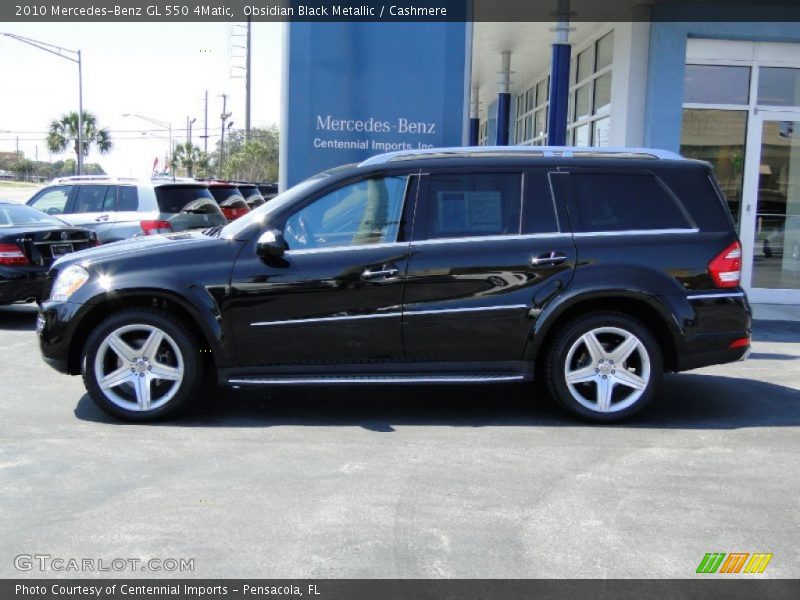 Obsidian Black Metallic / Cashmere 2010 Mercedes-Benz GL 550 4Matic