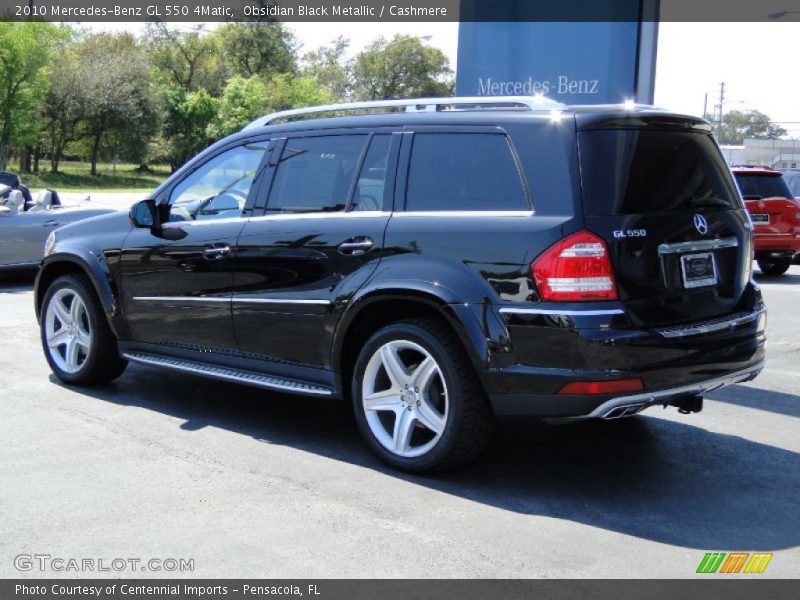Obsidian Black Metallic / Cashmere 2010 Mercedes-Benz GL 550 4Matic