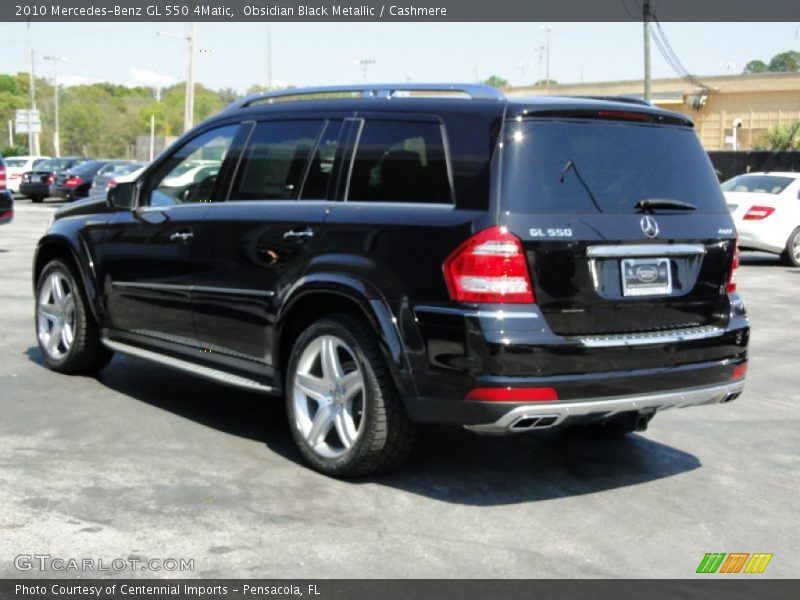 Obsidian Black Metallic / Cashmere 2010 Mercedes-Benz GL 550 4Matic