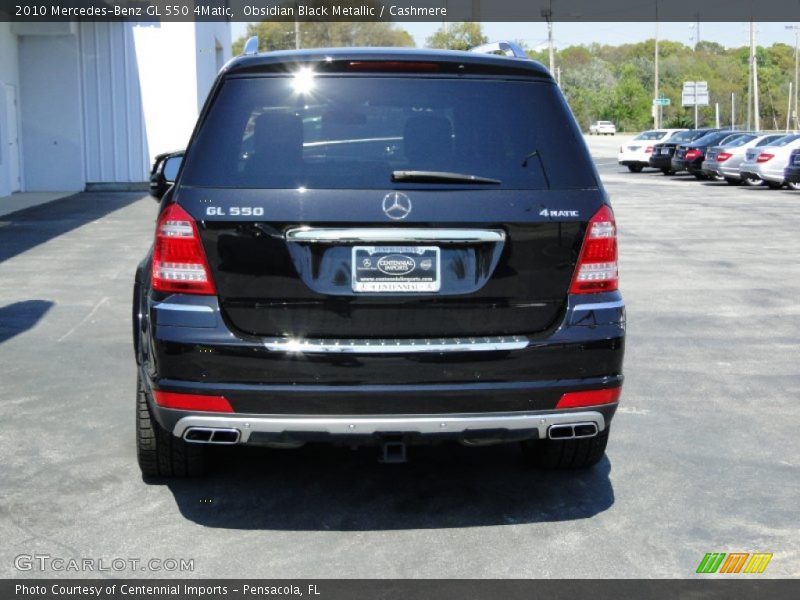 Obsidian Black Metallic / Cashmere 2010 Mercedes-Benz GL 550 4Matic