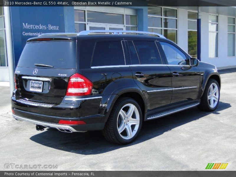 Obsidian Black Metallic / Cashmere 2010 Mercedes-Benz GL 550 4Matic