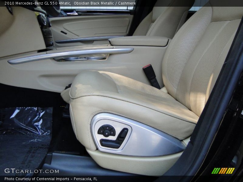 Obsidian Black Metallic / Cashmere 2010 Mercedes-Benz GL 550 4Matic