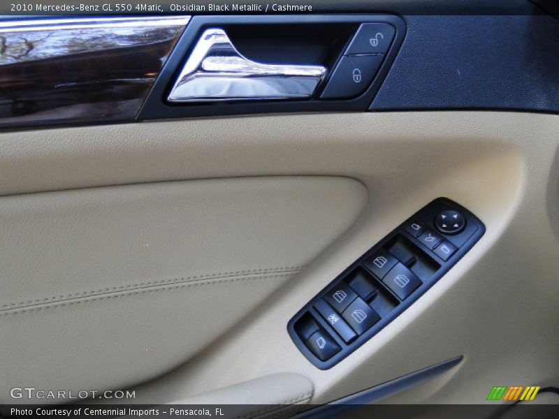 Obsidian Black Metallic / Cashmere 2010 Mercedes-Benz GL 550 4Matic