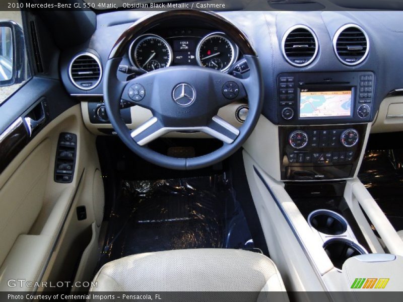 Obsidian Black Metallic / Cashmere 2010 Mercedes-Benz GL 550 4Matic