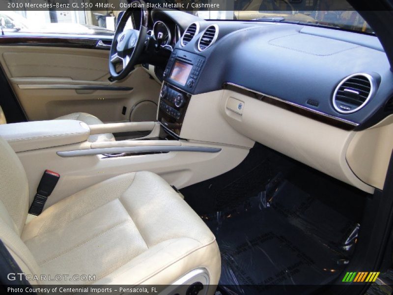 Obsidian Black Metallic / Cashmere 2010 Mercedes-Benz GL 550 4Matic