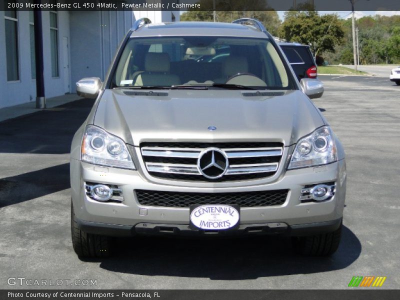 Pewter Metallic / Cashmere 2009 Mercedes-Benz GL 450 4Matic
