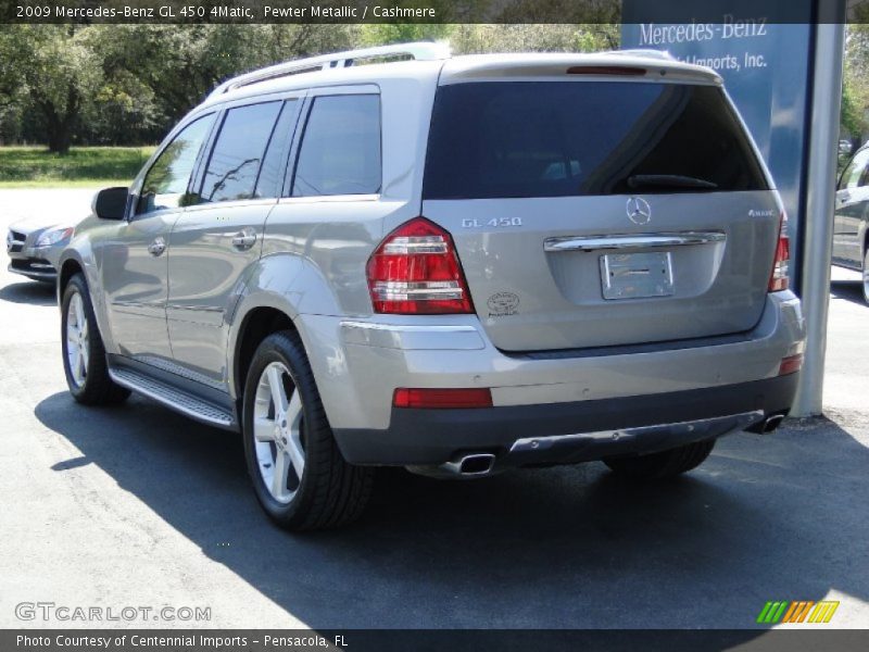 Pewter Metallic / Cashmere 2009 Mercedes-Benz GL 450 4Matic