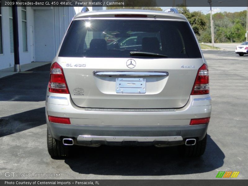 Pewter Metallic / Cashmere 2009 Mercedes-Benz GL 450 4Matic