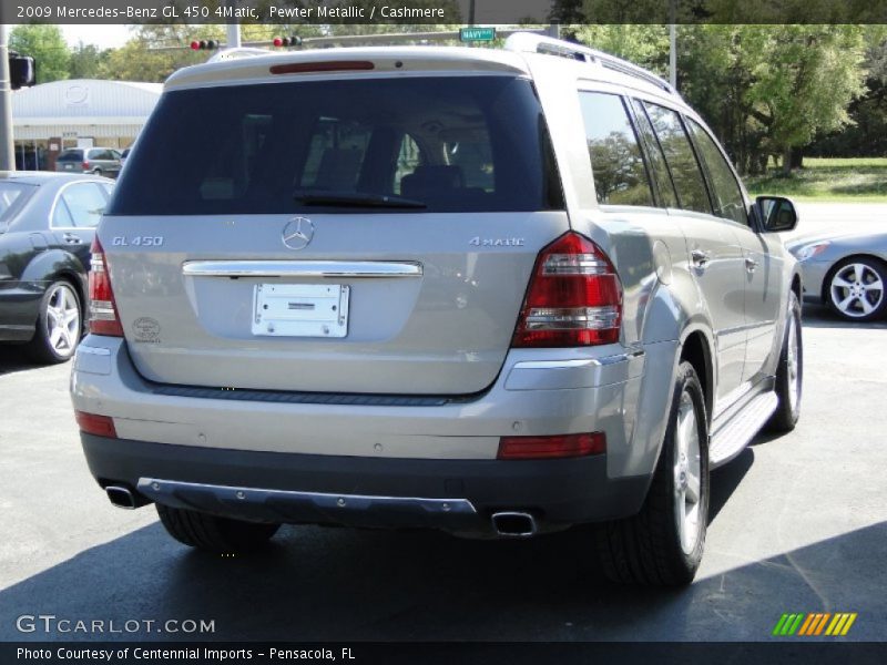 Pewter Metallic / Cashmere 2009 Mercedes-Benz GL 450 4Matic