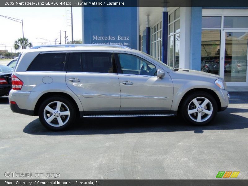 Pewter Metallic / Cashmere 2009 Mercedes-Benz GL 450 4Matic