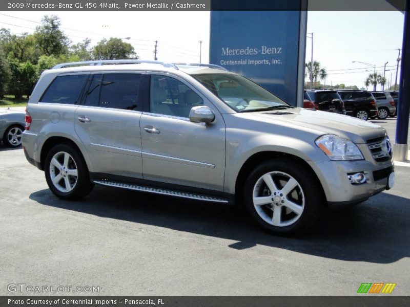 Pewter Metallic / Cashmere 2009 Mercedes-Benz GL 450 4Matic