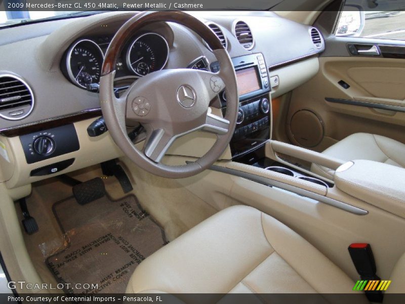 Pewter Metallic / Cashmere 2009 Mercedes-Benz GL 450 4Matic