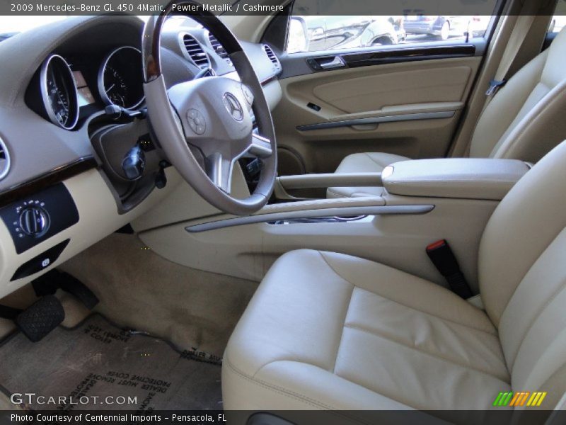 Pewter Metallic / Cashmere 2009 Mercedes-Benz GL 450 4Matic
