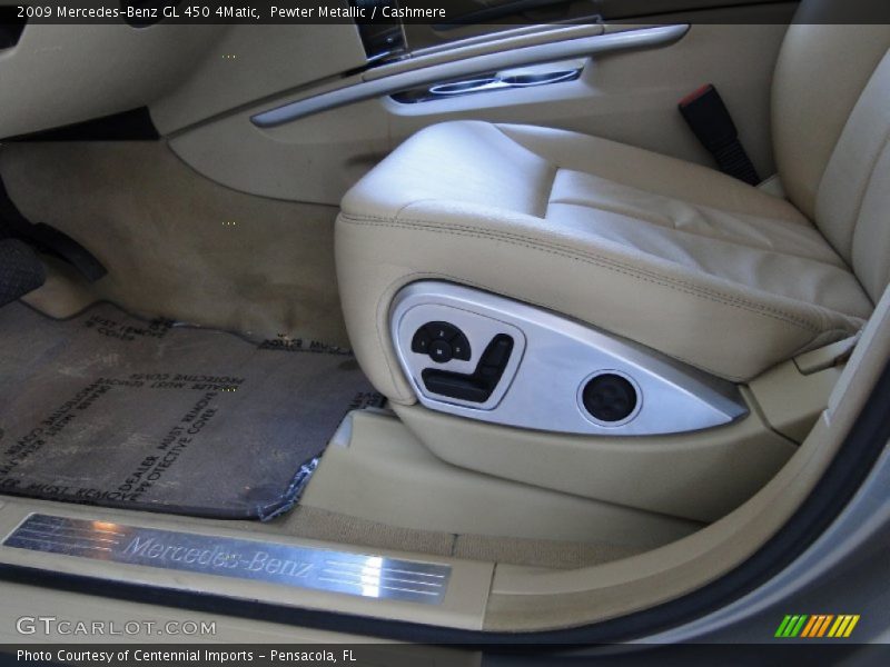 Pewter Metallic / Cashmere 2009 Mercedes-Benz GL 450 4Matic