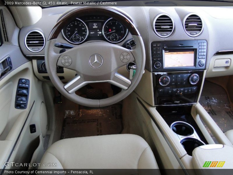 Pewter Metallic / Cashmere 2009 Mercedes-Benz GL 450 4Matic
