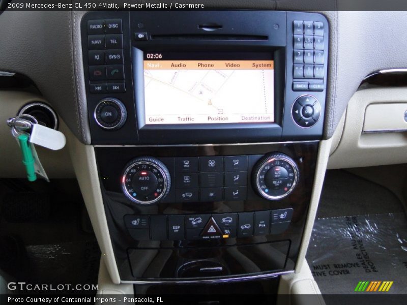 Pewter Metallic / Cashmere 2009 Mercedes-Benz GL 450 4Matic