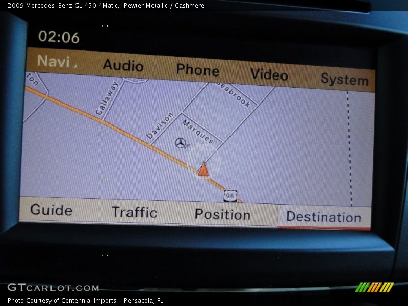 Pewter Metallic / Cashmere 2009 Mercedes-Benz GL 450 4Matic