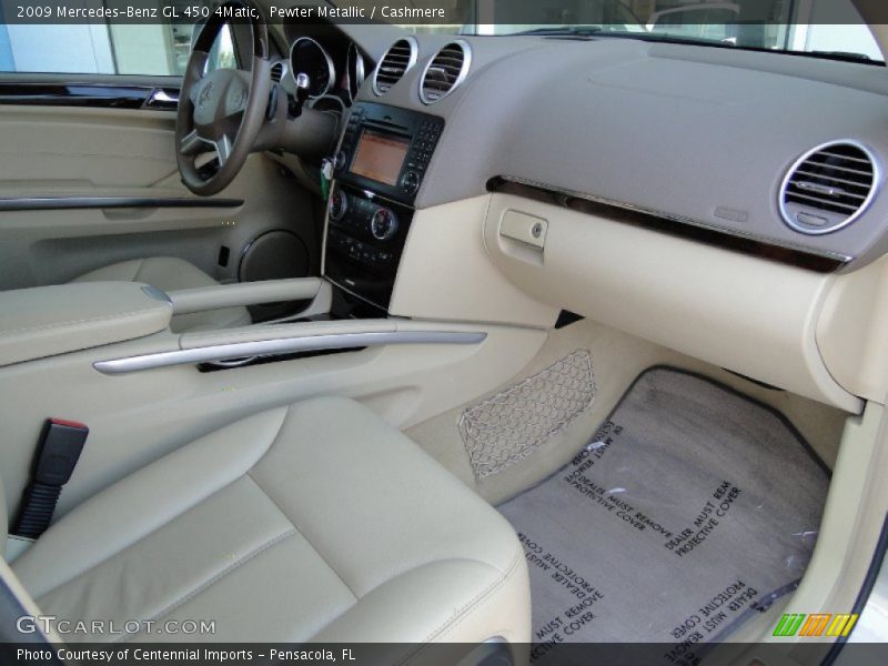 Pewter Metallic / Cashmere 2009 Mercedes-Benz GL 450 4Matic