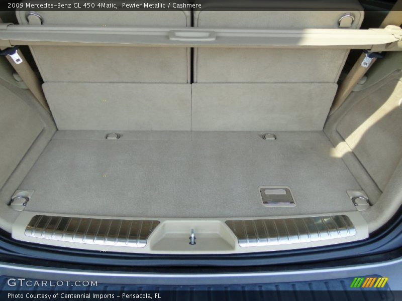 Pewter Metallic / Cashmere 2009 Mercedes-Benz GL 450 4Matic