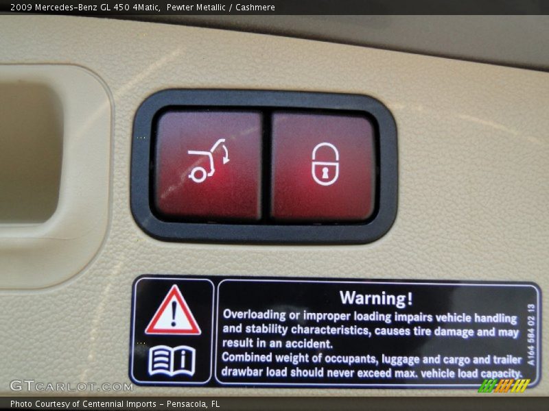 Pewter Metallic / Cashmere 2009 Mercedes-Benz GL 450 4Matic