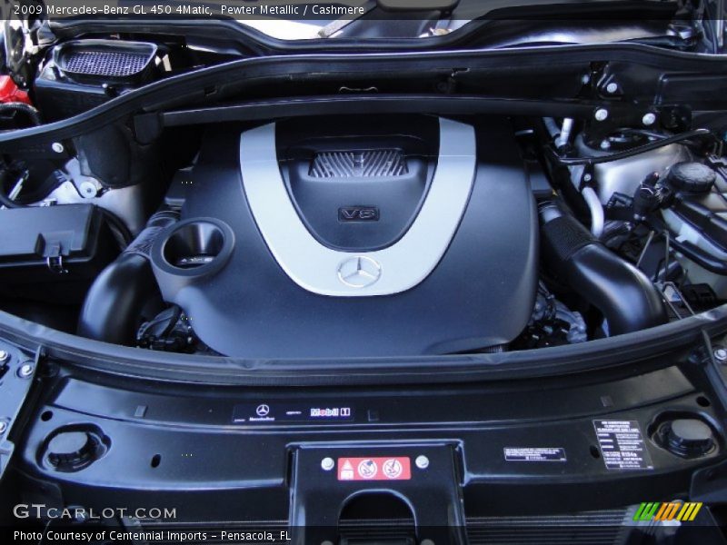 Pewter Metallic / Cashmere 2009 Mercedes-Benz GL 450 4Matic